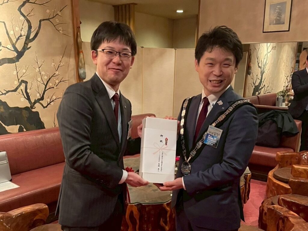 新年賀詞交歓会
他LOM理事長
