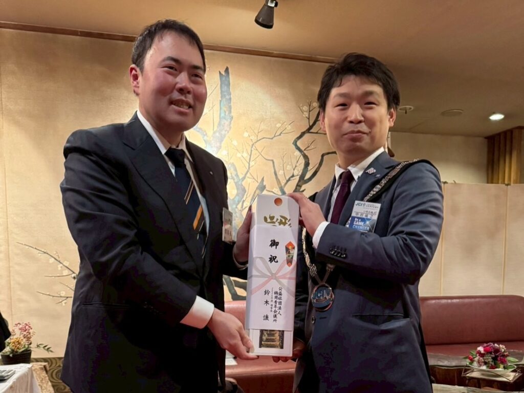 新年賀詞交歓会
他LOM理事長