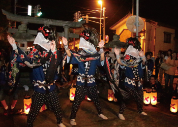 金屋獅子踊り