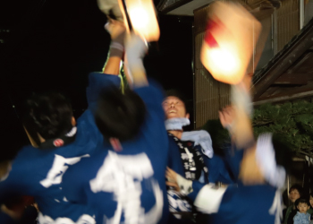 金屋獅子踊り