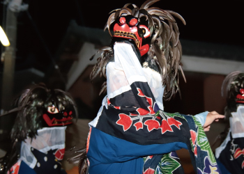 金屋獅子踊り