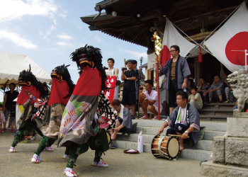 坂町獅子踊り