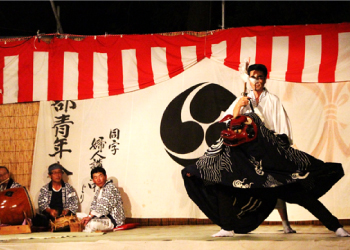 獅子舞（船玉舞：大山祇神社）
