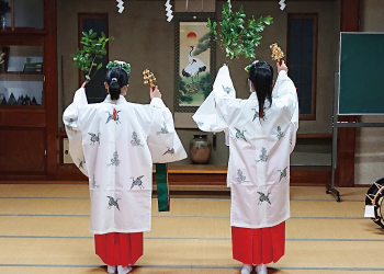 山北地区の神楽