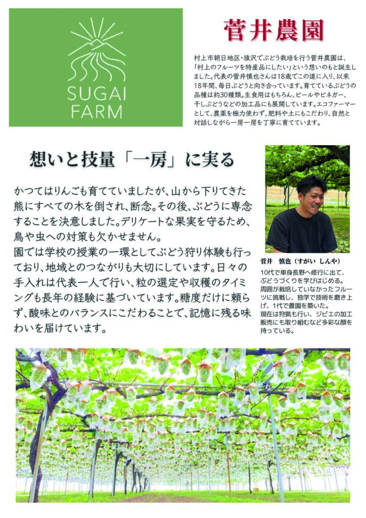 むらかみカタログギフト
No.11
菅井農園