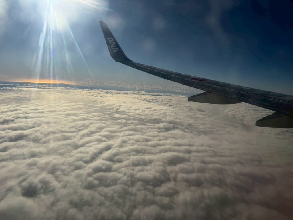 2026年度 京都会議
飛行機から外の景色