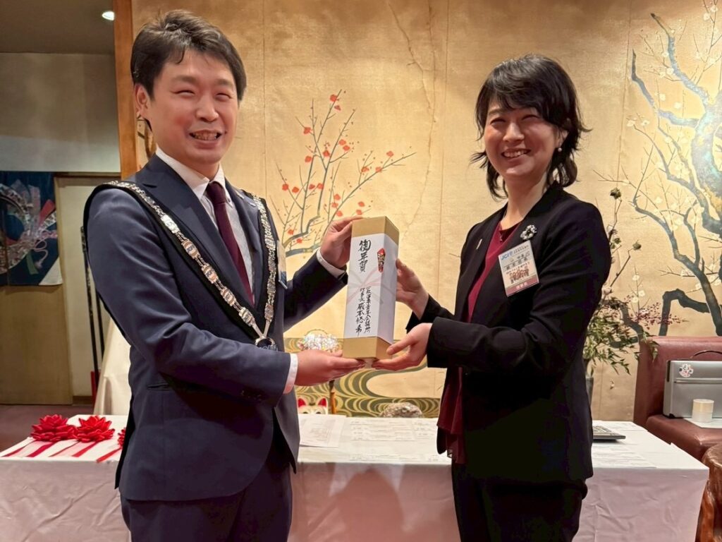 新年賀詞交歓会
他LOM理事長